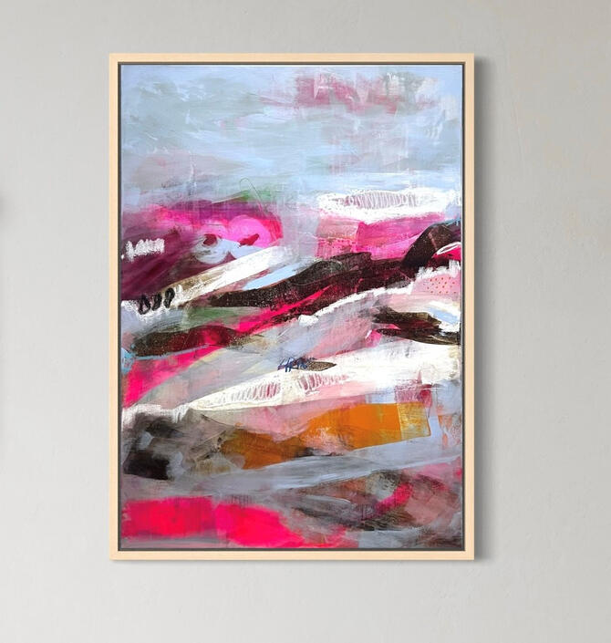 Soft Horizon, 100x70 cm, 201-2025