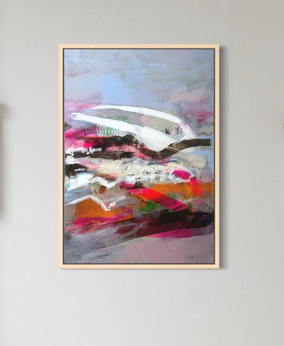 Vivid Shift, 100x70 cm, 202-2025