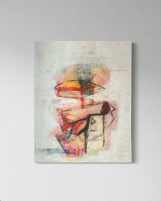 Unikat – ARTWORK | 077-2024– Formensprache – 70×100 cm