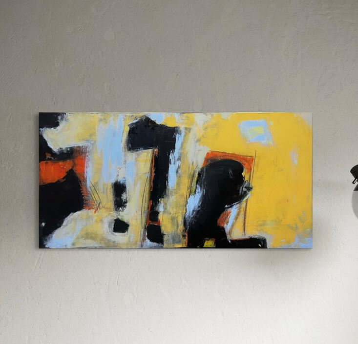 Urban Pulse, 100x40 cm, 206-2025