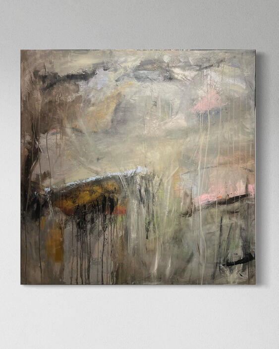 Unikat – ARTWORK | 146-2024 – Desert Silence | 100×100 cm