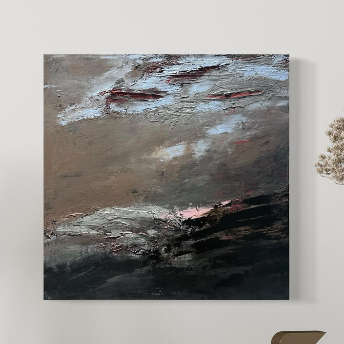 Zwischen den Welten, 50x50 cm, 432‑2025